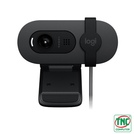 Webcam Logitech Brio 100 full HD Than chì (960-001587)